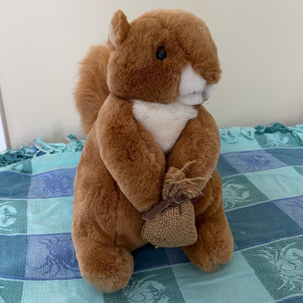 Beatrix Potter Squirrel Nutkin Vintage Plush